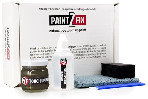 KDK Noyer Americain Kit de Peinture de Retouche pour Peugeot Réparation des Rayures et des Ecailles