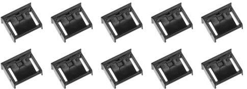 sourcing map 10pcs Port Blocker Locking USB Port/Dust PC Blocker Black