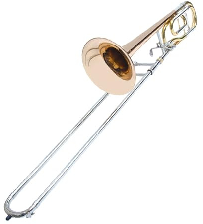Posaunen Musikinstrumente Alt-B- Bis F-Posaune Weißer Kupferbogen Saiteninstrument
