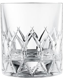 ARNSTADT KRISTALL Whiskyglas Eclipse klar (9 cm) - Kristallglas mundgeblasen · handgeschliffen · Handmade in Germany · HoReCa