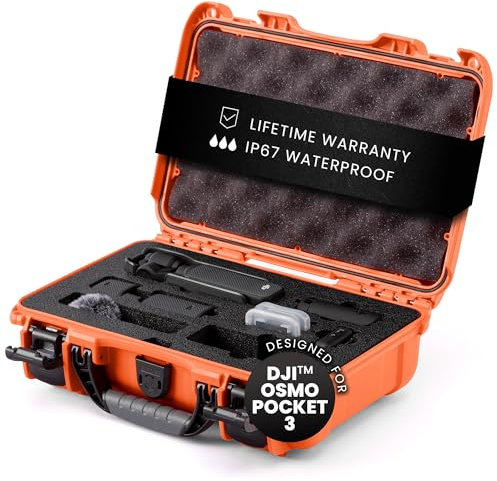 Nanuk Case 909 w/foam (C1915) for DJI Osmo Pocket 3 - Orange