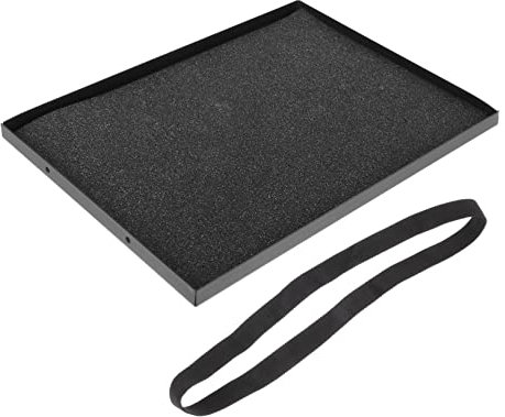 PHENOFICE Laptop Tray Projector Tray Tripod Stand Mount Utility Broadcast Shelf 33x24cm Compatible 1/4 to 3/8 Screws Suitable for Laptop and Projector Use