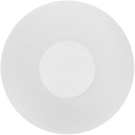 jojofuny Globe Pièce de Rechange pour 150mm en Verre Blanc Lustre Abat-jour Rond Élégant et Minimaliste et Facile à Nettoyer pour Luminaires Décoration Intérieure