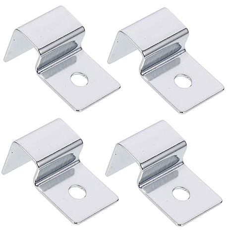 Happyyami 4stücke Edelstahl Aquarium Deckel Halterungen Robuste Fisch Tank Abdeckung Stützrahmen Für Glas Für Aquarien Und Terrarien