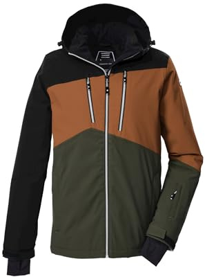 Killtec Herren Skijacke Funktionsjacke mit Kapuze und Schneefang KSW 306 MN SKI Jckt wasserdicht, Winddicht, atmungsaktiv