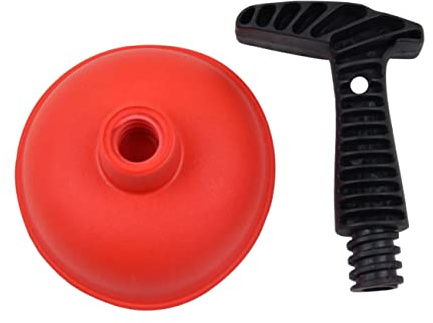 jojofuny Desatascador Manual de Tuberías para Fregadero de Cocina, Fácil de Limpiar y Eliminar Obstrucciones, Material Tpr Resistente para Uso Hogar y Baño