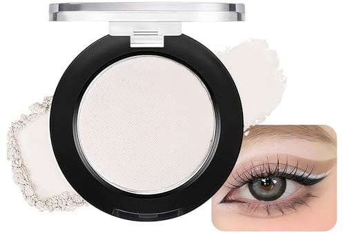 Yamobi Monochrome Lidschatten Palette,Wasserfest Lidschatten Base,Beige Nude Mattfarben,Lidschatten Matt für Make-up Looks