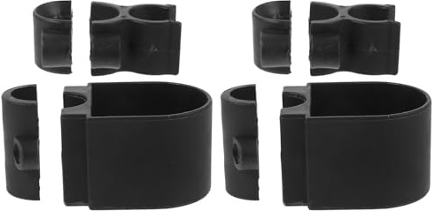 Gogogmee Lot De 2 Supports Pour Cannes De Marche Accessoires Pour Cannes De Marche Support Pour Béquille De Fauteuil Roulant Noir