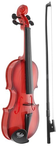 SOIMISS Giocattolo Violino per Piccolo in Plastica Sicura, Strumento Musicale per Principianti, Regalo Didattico per Sviluppo Capacità Musicali e Creatività