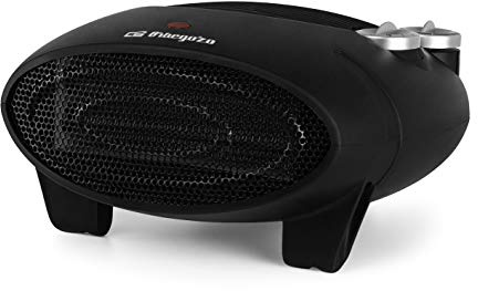 Orbegozo FH 5038 – Calefactor Compacto, 3 velocidades, 2 Niveles de Calor, Modo Ventilador, termostato Regulable, indicador Luminoso, 2000 W