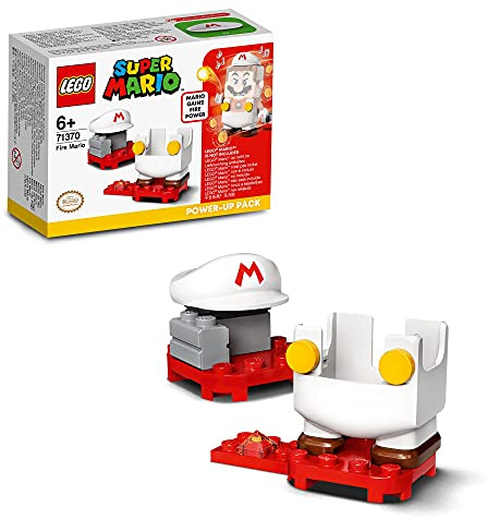 LEGO 71370 Super Mario Feuer-Mario - Anzug, Erweiterungsset, Feuer Power-Up Pack