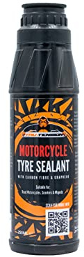 Tru-Tension | Karbonfaser-Reifendichtmittel | Reifenreparatur | Motorradwerkzeuge und Zubehör | 250 ml