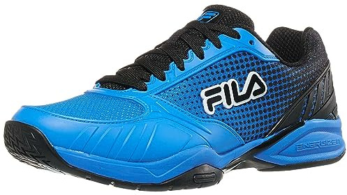 Fila Baskets Volley Zone pour homme, Bleu électrique/noir/blanc, 45.5 EU