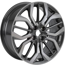 Original Ford Fiesta 2021-Aktuell Leichtmetallrad 17 5x2-Speichen-Design, Pearl Grey