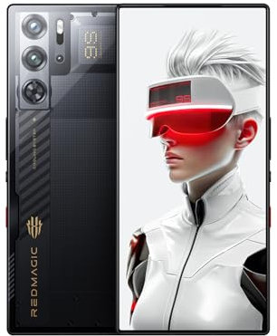 REDMAGIC 9S Pro 120Hz Smartphone Gaming, 5G Android Téléphone Portable, 16GB RAM+512GB ROM, Snapdragon 8 Gen 3, 6.8 AMOLED Écran, FHD+, 50MP Caméra, 80W Chargeur, Dual-Sim, NFC Transparent