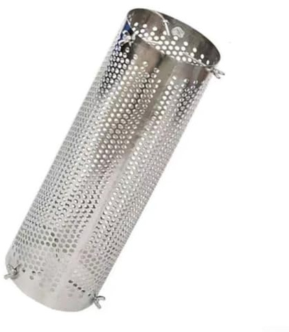 Zeltofen Schornsteinrohr Mesh Schornsteinschutzgitter Abgasrohr Camping Stabiles Ofenrohr für Funkensperre Bildschirm Schornsteinkappe 1,0 mm Dicke