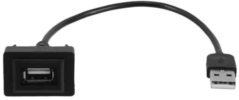 GLEAVI Adaptateur Prise USB pour Voiture Modèles Vios Corolla SUV Compatible Port USB Encastré Mâle-Femelle Solide Compact pour Recharge Rapide in-