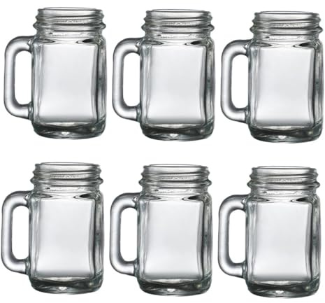 Homoyoyo 6 piezas Copas Mini Creativas para Bar Vasos Pequeños para Cerveza y Cócteles Diseño Exclusivo para Fiestas y Reuniones Capacidad