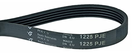 Keilrippenriemen wie CANDY 41039460 1225PJ5E elastisch für Waschmaschine Waschtrockner
