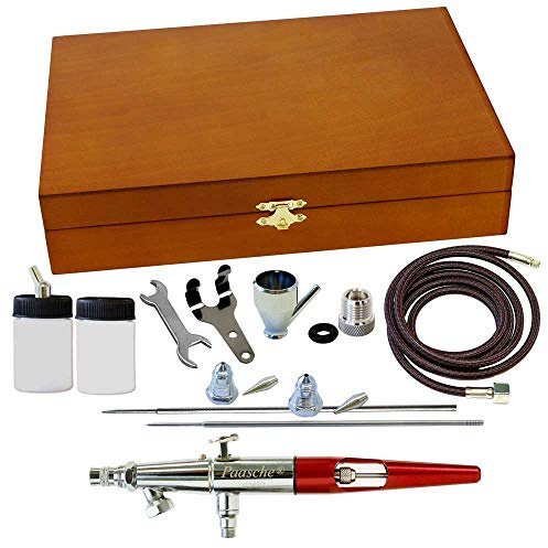 Paasche Airbrush Double Action Airbrush in Holzkoffer