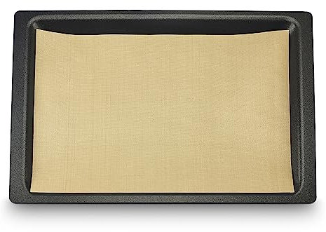 Wundermix - WunderGar® Permanent Dauerbackfolie für Backofen 40x32 cm • Wiederverwendbares Premium-Backpapier • Backunterlage hitzebeständig & antihaftbeschichtet