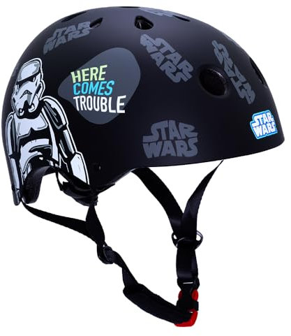 Fahrradhelm „Star Wars“ – Cooler Schutz für Junge Fans (54-58 cm, ab 8 Jahren), Schutzhelm