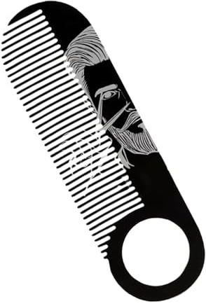 Cepillo para barba, cepillo alisador de barba, herramienta de aseo para barba, juego de peine para hombres, juego de peine de cerdas de de madera para peinar el cabello, eliminar los desechos