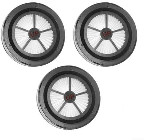 Lot de 3 filtres de rechange pour aspirateur sans fil Ultenic U11 Pro conçus pour la capture de particules de poussière et d'allergies