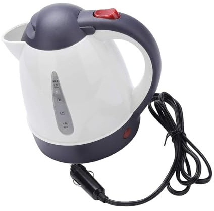 REITINGE Corrente diretta Uso 12V Auto Viaggio Fornello ad Acqua 1000ml Capacità Bollire Rapida con Automatico Disattiva Tre Mille Escursioni su Strada e Usa Stufa Ad Acqua Auto