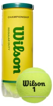Wilson Championship Tennisbälle, Normale Beanspruchung, Einzeldose (3 Bälle)