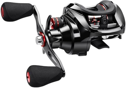 Piscifun Torrent Baitcasting Reel 18LB Carbon Fiber Drag 7.1:1 Baitcasters Unequaled Affordable High-tech Innovation Baitcast Fishing Reels Right Handed