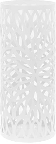 vidaXL Schirmständer Blattmotiv Stahl Regenschirmständer Regenschirmhalter