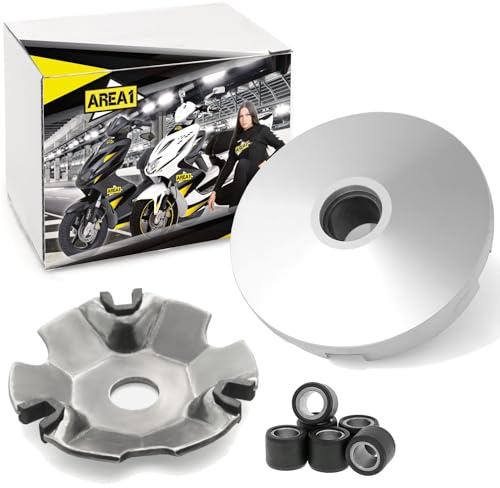 Area1 Ersatz Variomatik für 50ccm 2-Takt kompatibel mit Peugeot Speedfight 2, 3, 4 Jetforce Ludix Vivacity Kisbee Streetzone Elystar Elyseo Django Citystar Looxor TKR Limbo Buxy Gipsy Squab X8RS SXR