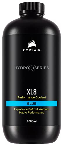 CORSAIR Hydro X Series, XL8, Performance Coolant, 1L, Translucent Blue