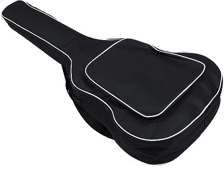 ibasenice Gitarrentasche – Oxford-Stoff – Gepolsterter Koffer Für Akustikgitarren – Perfekt Für 40/41 Zoll Gitarren