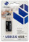 STORANGE Clé USB 4 Go 2.0 Basic Noire