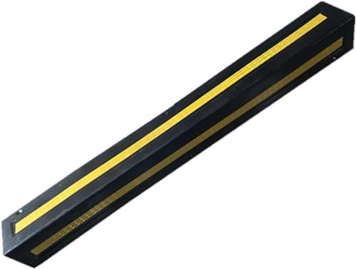 LNNW Protector de esquina de pared reflectante for garajes de estacionamiento, columna de goma antiarañazos for garajes de estacionamiento, 1cm de espesor para la Protección de Las Columnas de Garaje