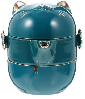 IMIKEYA Outdoor Tea Set Cat Teapot Green Set for Camping and Hiking Creative Multi-Function Teapot for Household Use