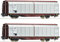 Roco 6600111 H0 2er Set Schiebewandwagen Hbbis, DB, Ep. IV