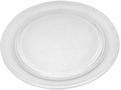 DONFAMDS 27cm Mikrowellen Glasplatte aus Hitzebeständigem Glas Ersatz Drehteller Passend für Mikrowellenherde Robust und Langlebig