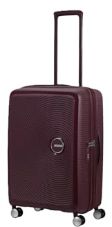 American Tourister Soundbox Spinner 67/24 TSA EXP Trolley Wild Cherry Beere
