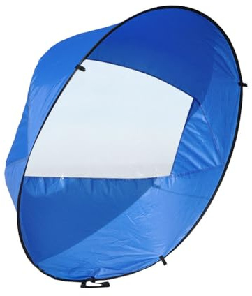 Vibhgtf Faltbares Kajak Segel – 42 Zoll Downwind Windsegel Kit für Kajaks | Schneller Aufbau, Einfaches Deployment, Kompaktes Tragbares Zubehör für Kanus, Schlauchboote, Paddelabenteuer