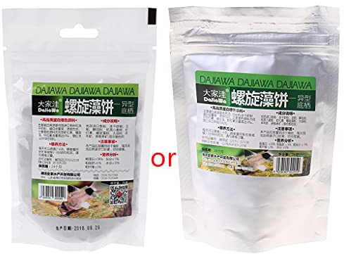 Dcaknri Ornamental Fish Food Spirulinas Tabletten 75 ml gemischte Diät-Pellets für Goldfische, Guppy, Laternenfische, wiederverschließbare Verpackung, Fischfutter, Flocken, Buntbarsche