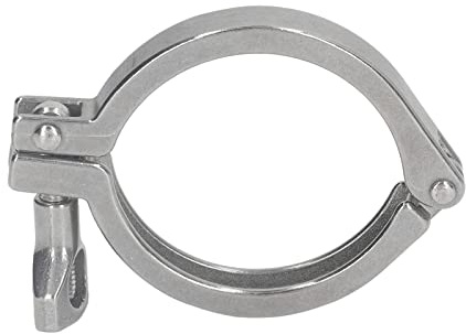 Wasserrohrschelle aus 304 Edelstahl, Schwerlast Rohrclip mit Flügelmutter, Einzelstift Typ 57 - Korrosionsbeständig, Langlebig, Einfach zu Montieren (76)
