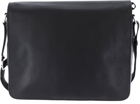 Leonhard Heyden Leder Laptoptasche mit Laptopfach Berlin Umhängetasche 7370 Schwarz