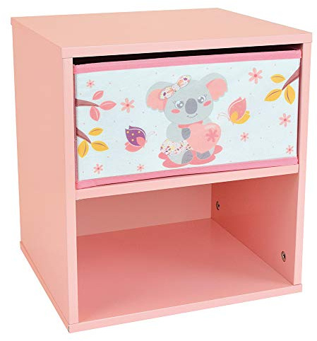 Fun House Koala Kinder Nachttisch mit Schublade, PM 713301