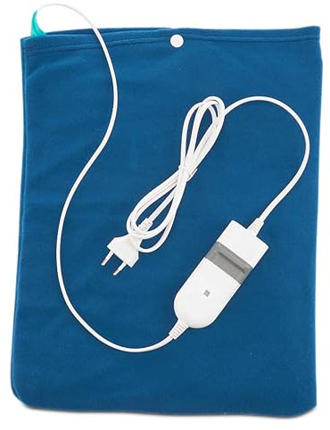Manta Térmica Eléctrica 32 x 40 cm con 3 Niveles de Temperatura | Alivio Muscular y Calor Terapéutico | Almohadilla Eléctrica Ideal Para Lumbares, Espalda, Piernas, Abdomen…
