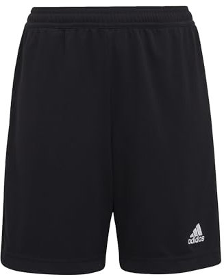 adidas Unisex Kinder Entrada 22 Training Shorts, Black, 7-8 Years