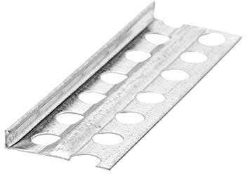 10 Stab Putzabschlussprofil 6 mm 250 cm Abschlussprofil 25 m Putzabschluss Innenputz Innenbereich Putzprofil