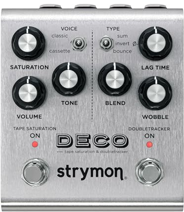 Strymon Deco Tape Saturation and Doubletracker Delay Pedal V2